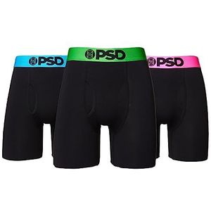 PSD Boxershorts voor heren, Multi/Neon Modal 3pk, XXL