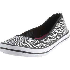 Globe Gallaz Gazan Ballerina, EU 40 1/2 (US9), zebra/paars, zebra, 40.5 EU