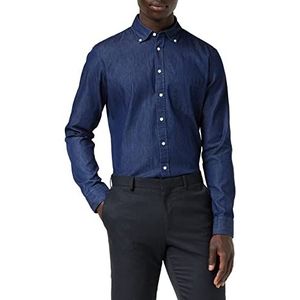Seidensticker Heren business hemd - gemakkelijk te strijken overhemd met zeer smalle snit - X-Slim Fit - lange mouwen - Kent kraag - borstzak - 100% katoen