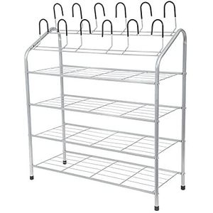 FORNOR - 32073 - Schoenenrek - 4 Etages - Voor 6 Paar Verticaal