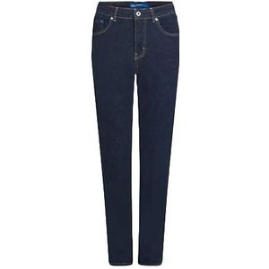 KARL LAGERFELD Klj Hr Tapered Denim Jeans voor dames, Rinse blue, 26W x 30L