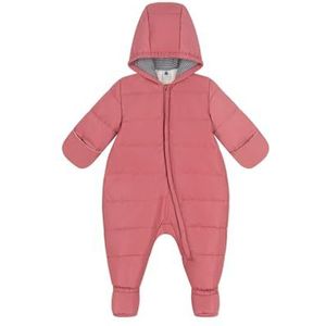 Petit Bateau Compiloot met lange mouwen voor baby's, Rosewood, 3 Maanden
