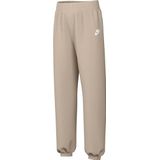 Nike Girl's Full Length Pant G Nsw Club Flc Loose Pant Lbr, Sanddrift/Sanddrift/White, FD2933-126, XS
