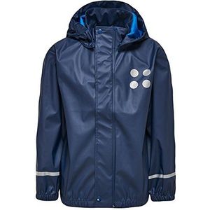 Lego Wear Jonathan regenjas voor jongens, Blauw (Donker marine), 7 Jaren