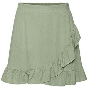 VERO MODA Vmmymilo Hw Mini Rok WVN Ga Rok, Reseda., XS