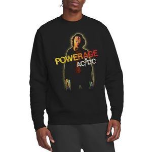 ACDC Powerage Crew Sweatshirt, Zwart, Small, Zwart, S