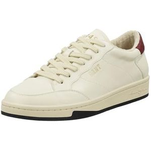 GANT FOOTWEAR Prepus sneakers voor heren, gebroken wit/rood, 46 EU, Off White Red, 46 EU