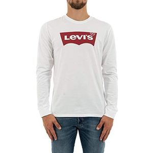 Levi's Long-Sleeve Standard Graphic Tee T-shirt Mannen, White, XL