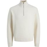 Jack & Jones - JCOGRID - Trui - Crème - Lange Mouw