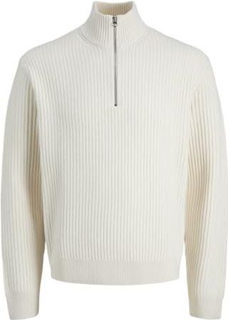 Jack & Jones - JCOGRID - Trui - Crème - Lange Mouw