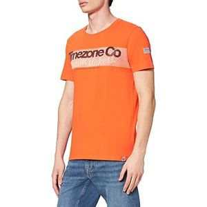 Timezone Heren Co T-Shirt, rood, L