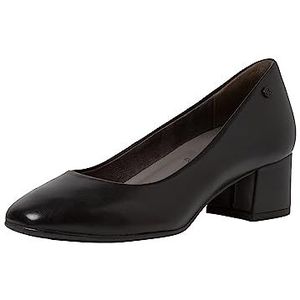 Tamaris Comfort Dames 8-82302-41 comfortabele extra brede comfortabele schoen klassieke alledaagse schoenen zakelijke pumps, Black Nappa, 41 EU Breed