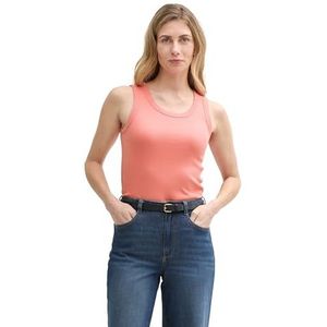 TOM TAILOR - 1046413 - Damestop - Rozenhout - Mouwloze Tanktop