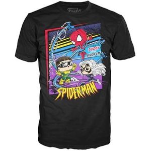 Funko Boxed Tee: Marvel - Spider-Man: Spidey Cat Doc - Large - (L) - Marvel Comics - T-shirt - Kleding - Idee met korte mouwen voor volwassenen, mannen en vrouwen