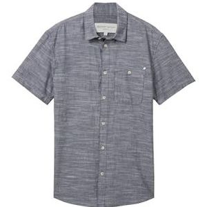 TOM TAILOR Denim heren overhemd, 28941 - Navy Chambray, M