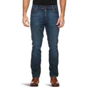 Wrangler Texas Stretch Jeans - recht - heren - - W34 X L30