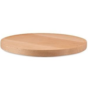 Alessi "Tonale" bord van hout, bruin, 3 x 22,5 x 16 cm