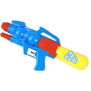 BLUE SKY - Waterpistool - Buitenspel - 046078 - Multicolor - Plastic - 35 cm - Kinder Speelgoed - Strandspel - Zwembad - Besproeien - Vanaf 3 jaar