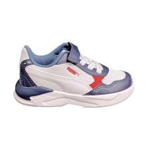 PUMA Uniseks kinderen X-Ray Speed Lite AC PS sneakers, Navy White For All Time Red Inky Blue, 30.5 EU