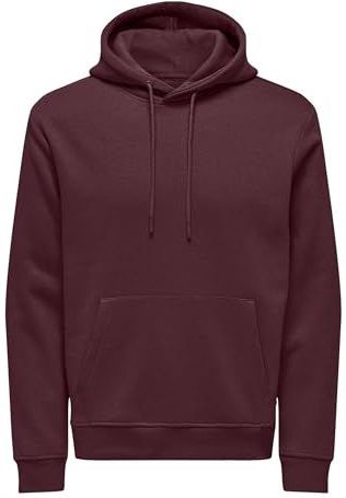 ONLY & SONS Onsconnor Reg Sweat Hoodie Noos, Port Royale, L