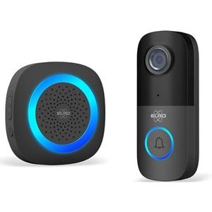 ELRO - DV2000IP - Video Deurbel - Wit - Waterdicht Design