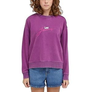 Lee Dames Acid sweatshirt, paars, XS, lila, XS