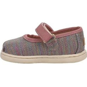 TOMS Mary Jane Flat, Roze, 10 UK Kind