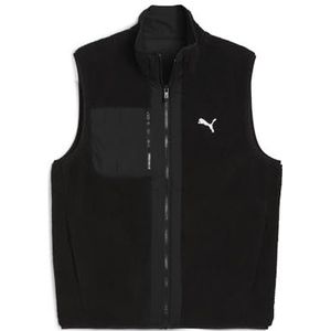 PUMA - Omkeerbaar Hybride Sherpabodywarmer - Zwart