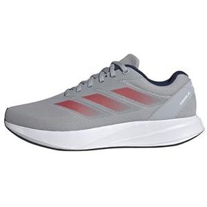 adidas Uniseks-Volwassen Duramo RC Running Shoes, halo silver/pure ruby/dark blue, 47 1/3 EU