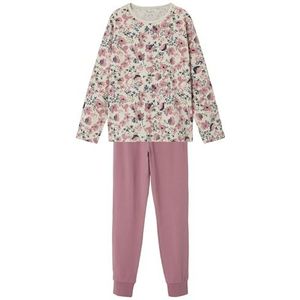 NAME IT Meisjes Nkfnightset Nostalgia Flower Noos pyjama, Nostalgia Rose, 146/152 cm