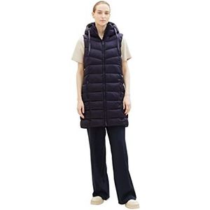 TOM TAILOR dames vest, 30025 - Navy Midnight Blauw, XS