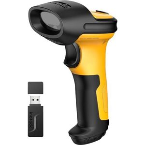 Inateck P6-AI - Barcodescanner - Draadloos - Zwart - 2600 mAh batterij - 60 m bereik
