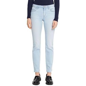 ESPRIT Jeans met rechte pijpen, 904/Blue Bleached, 30W x 34L
