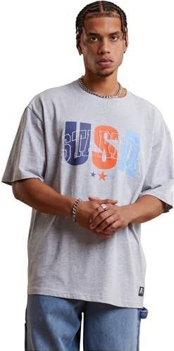 Starter - Black Label - Oversized T-shirt - Zwart - Korte Mouwen