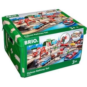 BRIO Straten & Rails Treinset Deluxe, 33052
