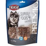 Trixie 31854 PREMIO 4 Superfoods, Huhn/Ente/Rind/Lamm, 436.5 g
