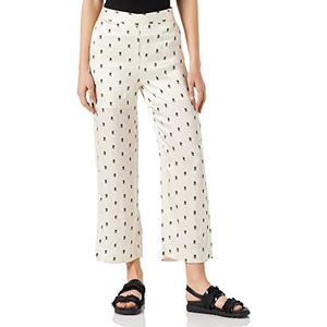 Part Two Pilupw Pa Pants Easy Fit dames, Neutral Graphic Print, 44
