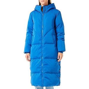 YAS Dames YASIRIMA LS Long Down Coat S. NOOS Puffer Jas, Surf The Web, S, surf The Web, S