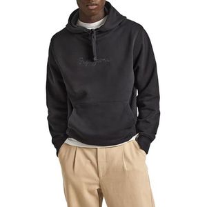 Pepe Jeans Joe Hoodie met capuchon voor heren, Zwart (zwart), XXL