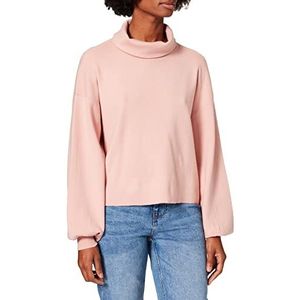 VERO MODA Vmnancy Ls Cowlneck Blouse Ga Boo Pullover voor dames, Misty Rose, S