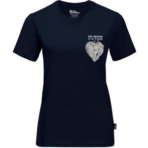 Jack Wolfskin Discover Heart T W, nachtblauw, L