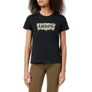Levi's - Perfect Tee - T-shirt - Beige - Katoen - Korte Mouwen