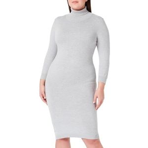caspio Gebreide damesjurk 15310554-CA06, grijs gemêleerd, XL/XXL, grijs melange, XL/XXL