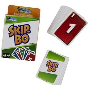 Worlds Smallest Super Impulse 361225 Skip-BO - het wereldberoemde kaartspel als mini-versie, vanaf 7 jaar