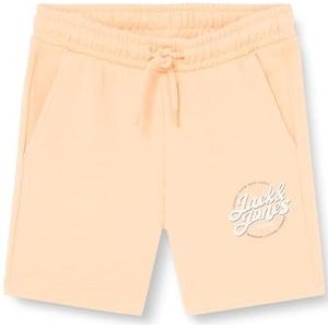 JACK&JONES JUNIOR JPSTMINDS Sweat Shorts IMP JNR, Apricot Ice/Detail: melange, 140 cm