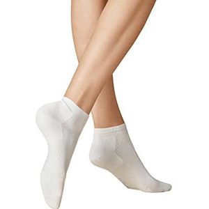 KUNERT Dames Liz Ssod sneakersokken, wit, 35/38 EU