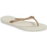 Teenslippers - Zwart - PVC en Rubber - Elegant Design met Drie Bandjes