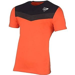 Dunlop Essentials Kids Crew Tee Bright Oranje/Antraciet 1