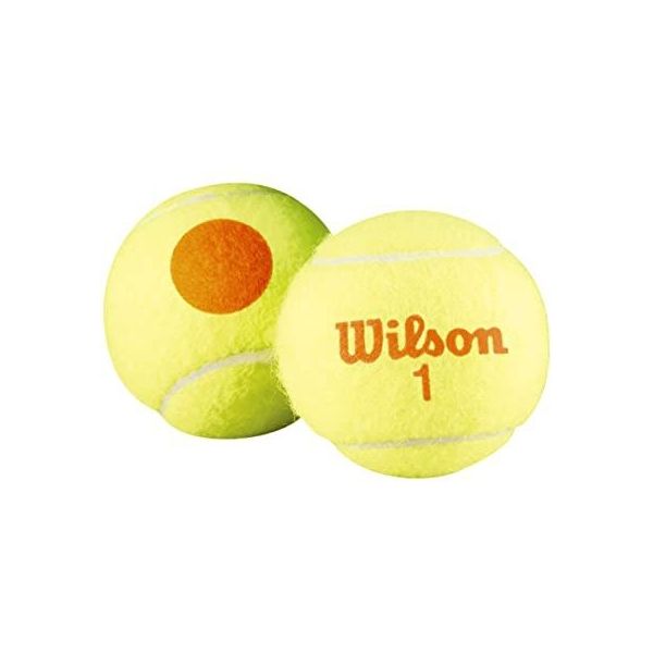 Wilson trainer - tennisballen - incl emmer - 72 stuks - geel - Bal kopen? |  o.a. voetballen, golfballen &amp; tennisballen | beslist.nl