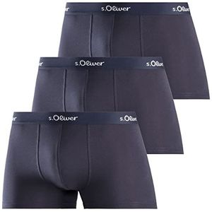 s.Oliver Boxershorts voor heren, verpakking van 3 stuks, Donkerblauw, XL
